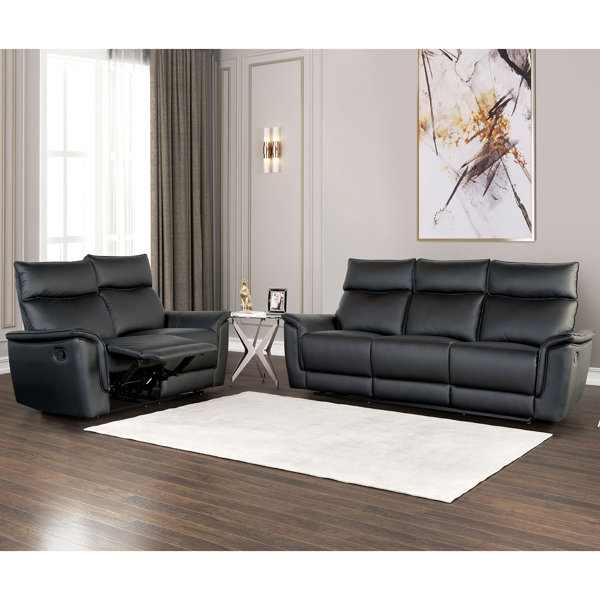 Red Barrel Studio® Deloria 2 - Piece Faux Leather Living Room Set | Wayfair
